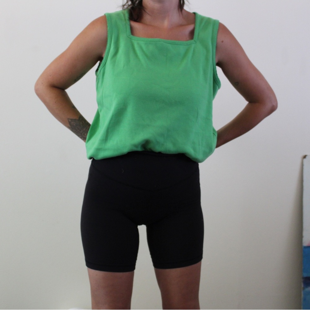 Vintage green tank
